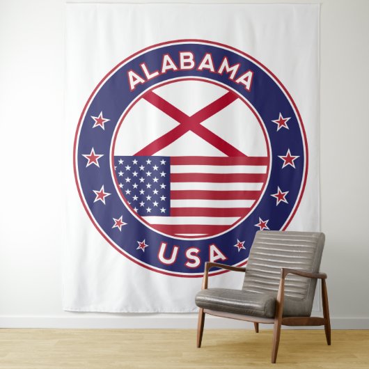 Alabama Wandteppich (Beispiel)