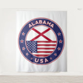 Alabama Wandteppich (Vorderseite)