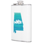 Alabama Wave Fishing Flachmann (Links)