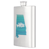 Alabama Wave Fishing Flachmann (Links)