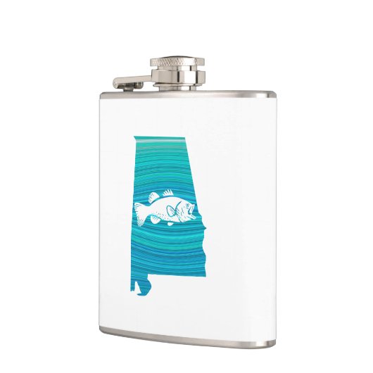 Alabama Wave Fishing Flachmann (Links)