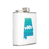 Alabama Wave Fishing Flachmann (Rechts)