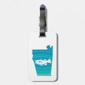 Alabama Wave Fishing Gepäckanhänger (Rückseite vertikal)