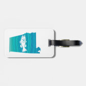 Alabama Wave Fishing Gepäckanhänger (Rückseite horizontal)