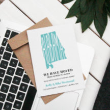 ALABAMA Wir haben neue Adresse Neue Zuhause Postca