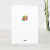 Alabama Yellowhammer Staat Bird Camellia Blume Karte (Rückseite)