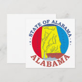 Alabama-Zeichen (Vorne/Hinten)