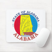 Alabama-Zeichen Mousepad (Mit Mouse)