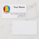 Alabama-Zeichen Visitenkarte (Vorne/Hinten)