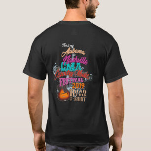 Alabama zu den Musik-Festival-T - Shirts