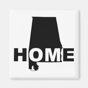 Alabama Zuhause weg vom Staat Kühlschrankmagnet