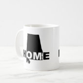 Alabama Zuhause weg Von der Tasse des Staat oder v (Vorderseite Links)