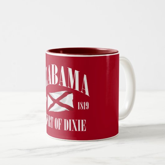 Alabama Zweifarbige Tasse (VorderseiteRechts)