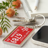 Alabamaherz 1964 des Dixie Schlüsselanhänger (Vorderseite rechts)