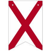 Alabamian Fahne, amerikanisches Flaggenbanner Wimpelkette (Erste Fahne)
