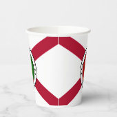 Alabamian Flag & Seal, Flag of Alabama Pappbecher (Links)