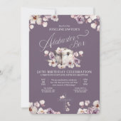 Alabaster Box Birthday Einladung (Vorderseite)