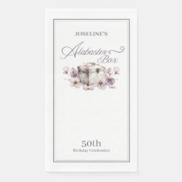 Alabaster Box Birthday Serviette