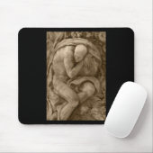 Alabaster Carving Valencia Farbsticker Mousepad (Mit Mouse)