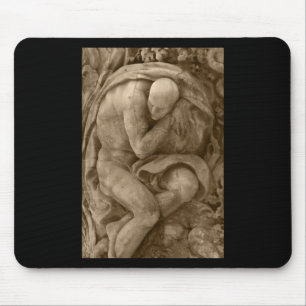 Alabaster Carving Valencia Farbsticker Mousepad
