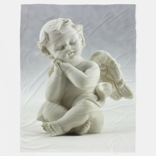 ALABASTER CHERUB FLEECEDECKE (Vorderseite)