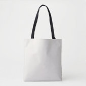 Alabaster einfarbig einfaches Farbdesign Tasche (Vorderseite)