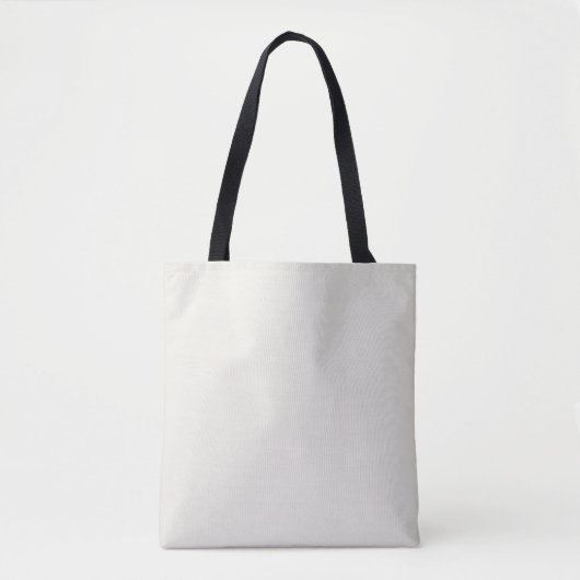 Alabaster einfarbig einfaches Farbdesign Tasche (Vorderseite)