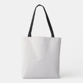 Alabaster einfarbig einfaches Farbdesign Tasche (Rückseite)