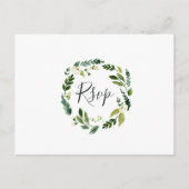 Alabaster Floral UAWG Postkarte mit Auswahl an Ger (Vorderseite)