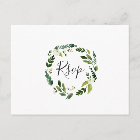 Alabaster Floral UAWG Postkarte mit Auswahl an Ger (Vorderseite)