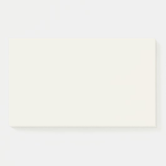 Alabaster JUMBO Post-it Klebezettel (Vorderseite)