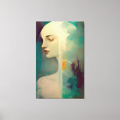 Alabaster Leinwanddruck (Vorderseite)