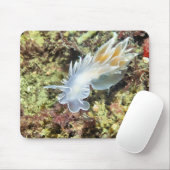 Alabaster NudiBranch Mousepad (Mit Mouse)