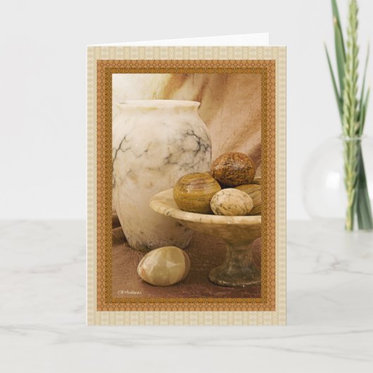 Alabaster objects karte (Vorderseite)