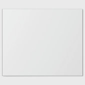 Alabaster Solid Color | Classic | elegant Geschenkpapier (Flach)