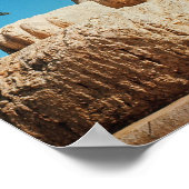 Alabaster Sphinx, New Kingdom Poster (Ecke)