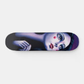 Alabaster-Touch und eine arsenhaltige Zunge Skateboard (Horizontal)