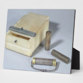 Alabaster- und Bronze- und Silberzylinder, Siegel Fotoplatte (Seite)