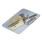 Alabaster- und Bronze- und Silberzylinder, Siegel Magnet (Linke Seite)