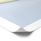 Alabaster- und Bronze- und Silberzylinder, Siegel Poster (Ecke)