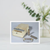 Alabaster- und Bronze- und Silberzylinder, Siegel Postkarte (Stehend Vorderseite)