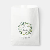 Alabaster Wreath Wedding Vielen Dank Geschenktütchen (Vorderseite)