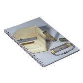 Alabasterkasten- und -bronze- und notizblock (Rechte Seite)