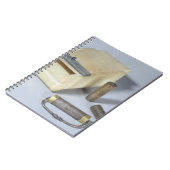 Alabasterkasten- und -bronze- und notizblock (Linke Seite)