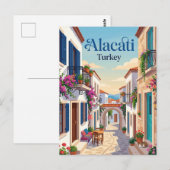 Alacati Türkei Postkarte (Vorne/Hinten)