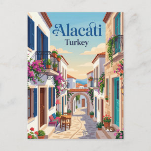 Alacati Türkei Postkarte