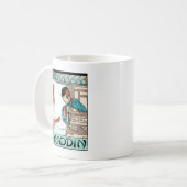Aladdin Chinese Vintag Magic Lantern Kaffeetasse (Vorderseite Links)