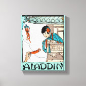 Aladdin Chinese Vintag Magic Lantern Leinwanddruck (Vorderseite)