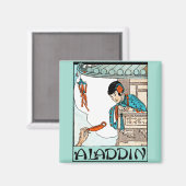Aladdin Chinese Vintag Magic Lantern Magnet (Vorderseite/Rückseite)