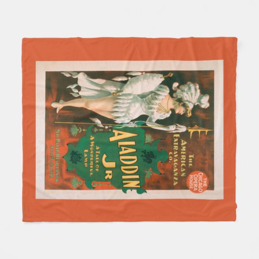 Aladdin jr.-Geschichte eines wunderbaren Fleecedecke (Vorderseite (Horizontal))